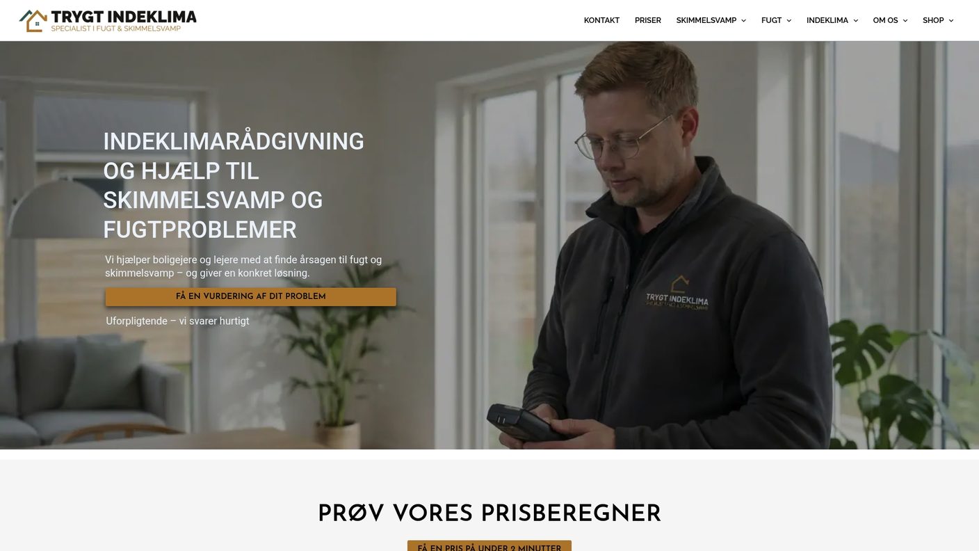 Kontakt Trygt Indeklima